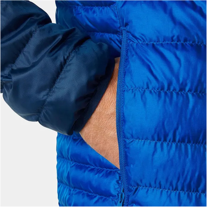 2024 Helly Hansen Hombres Banff Chaqueta De Vela Con Capucha Insulator 63251 - Cobalto 2.0